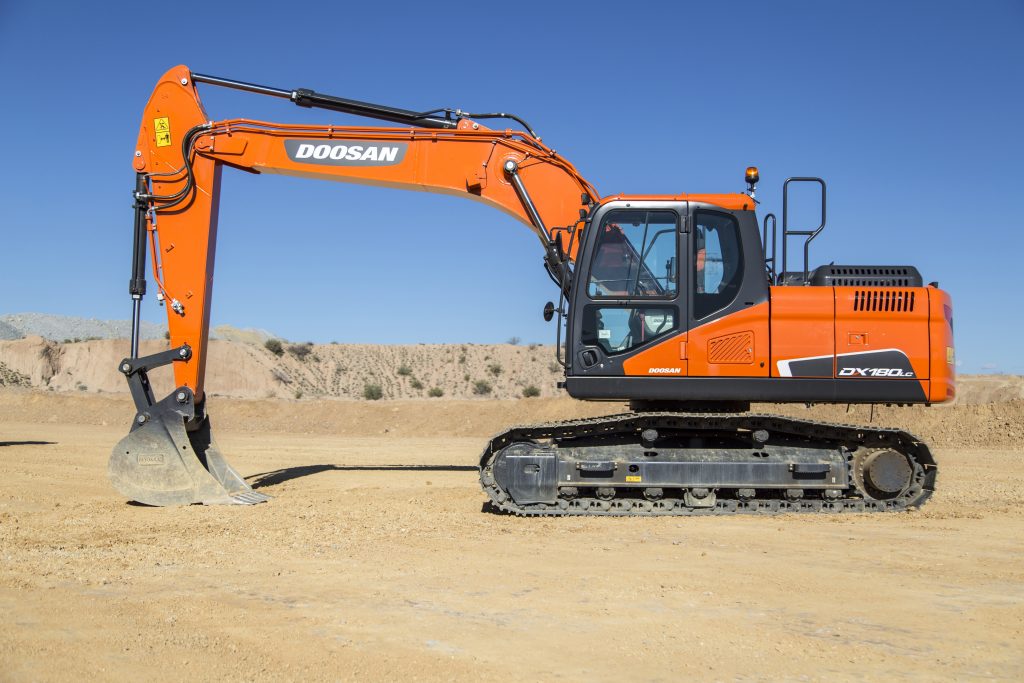 Doosan releases the DX180LC-5 - Rock to RoadRock to Road